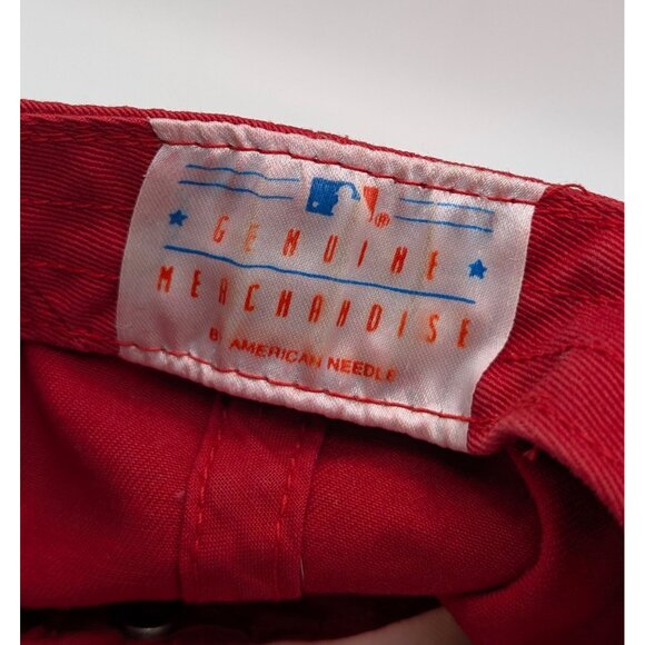 Cincinnati Reds MLB Hat Vintage American Needle Mr Redlegs Mascot Cap VTG Strap - Picture 6 of 6